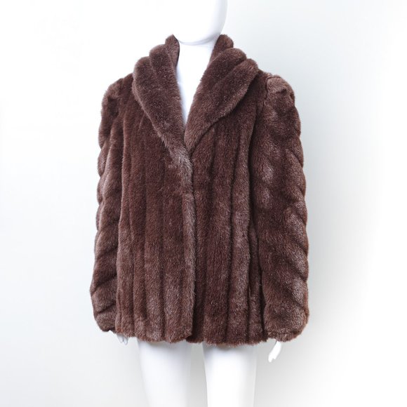 Outerlayers Vintage Faux Fur Coat - Picture 1 of 6